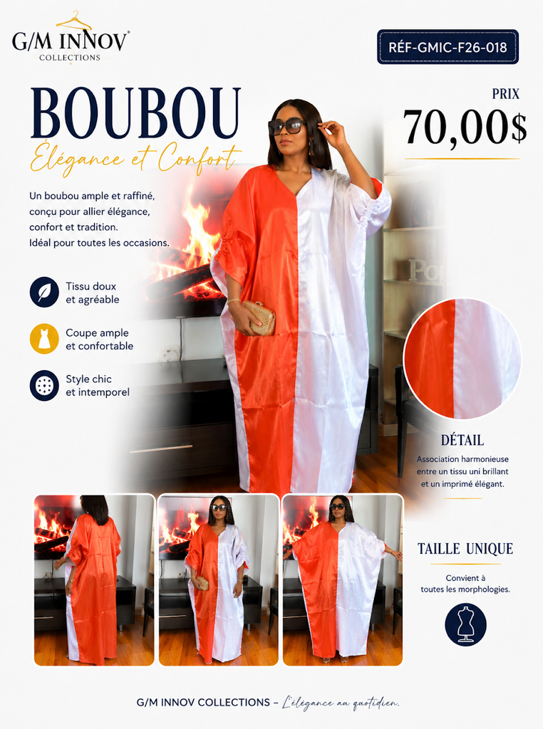 [GMIC-F26-018] Tenue africaine authentique