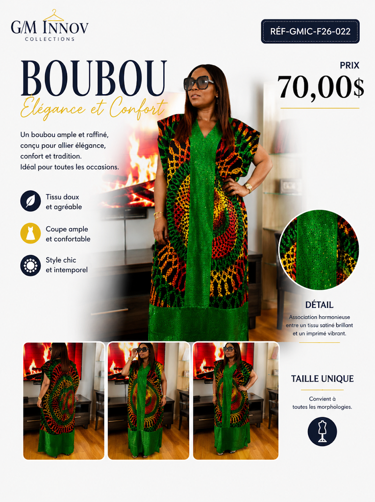Tenue africaine authentique