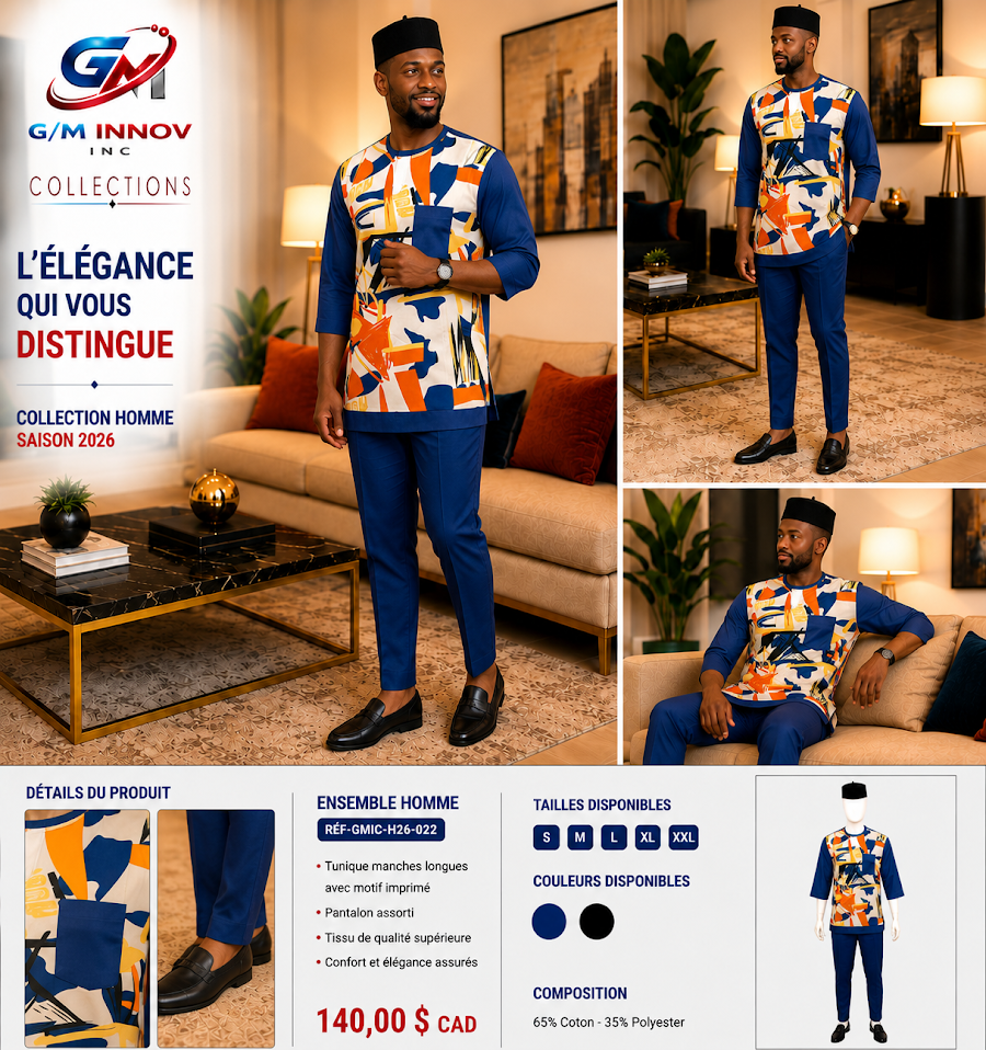 Tenue africaine authentique