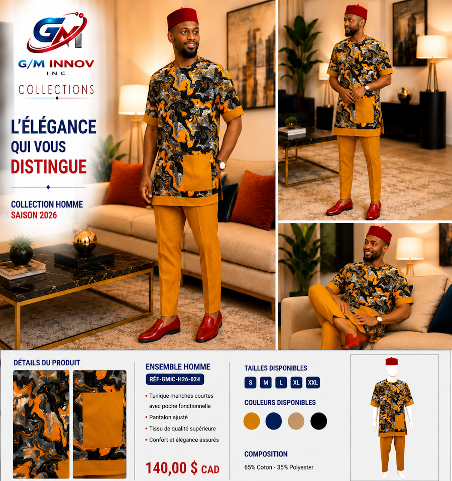 Tenue africaine authentique