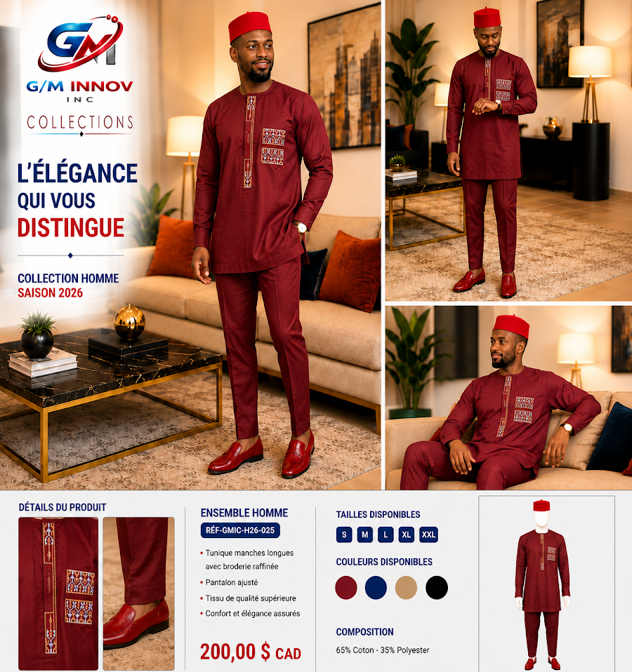 Tenue africaine authentique