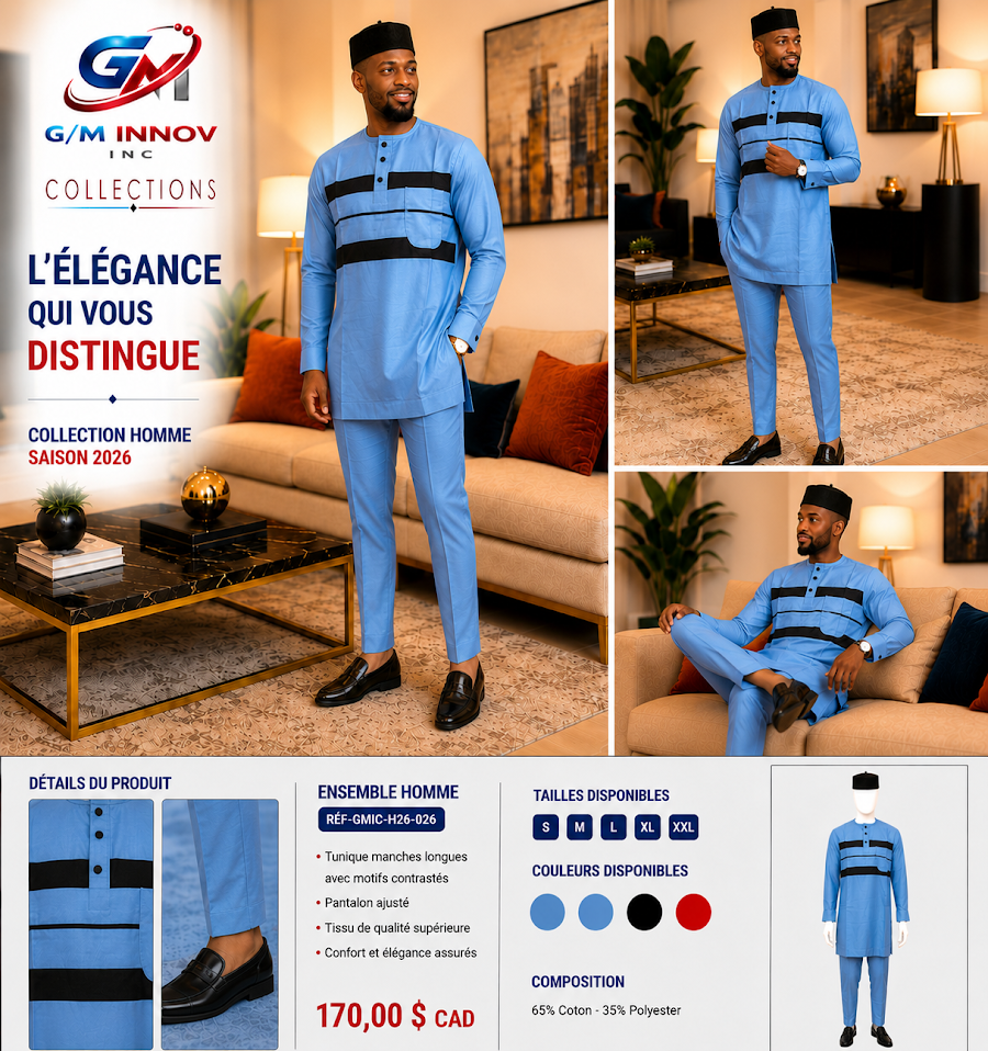 Tenue africaine authentique