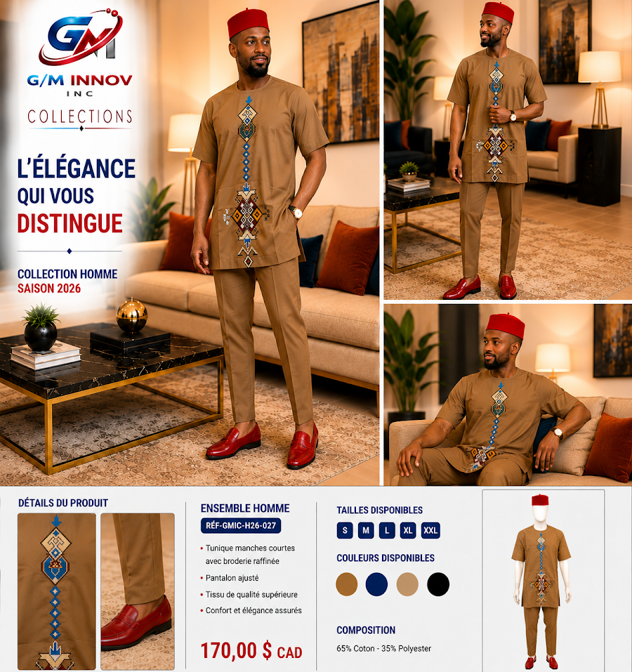 Tenue africaine authentique