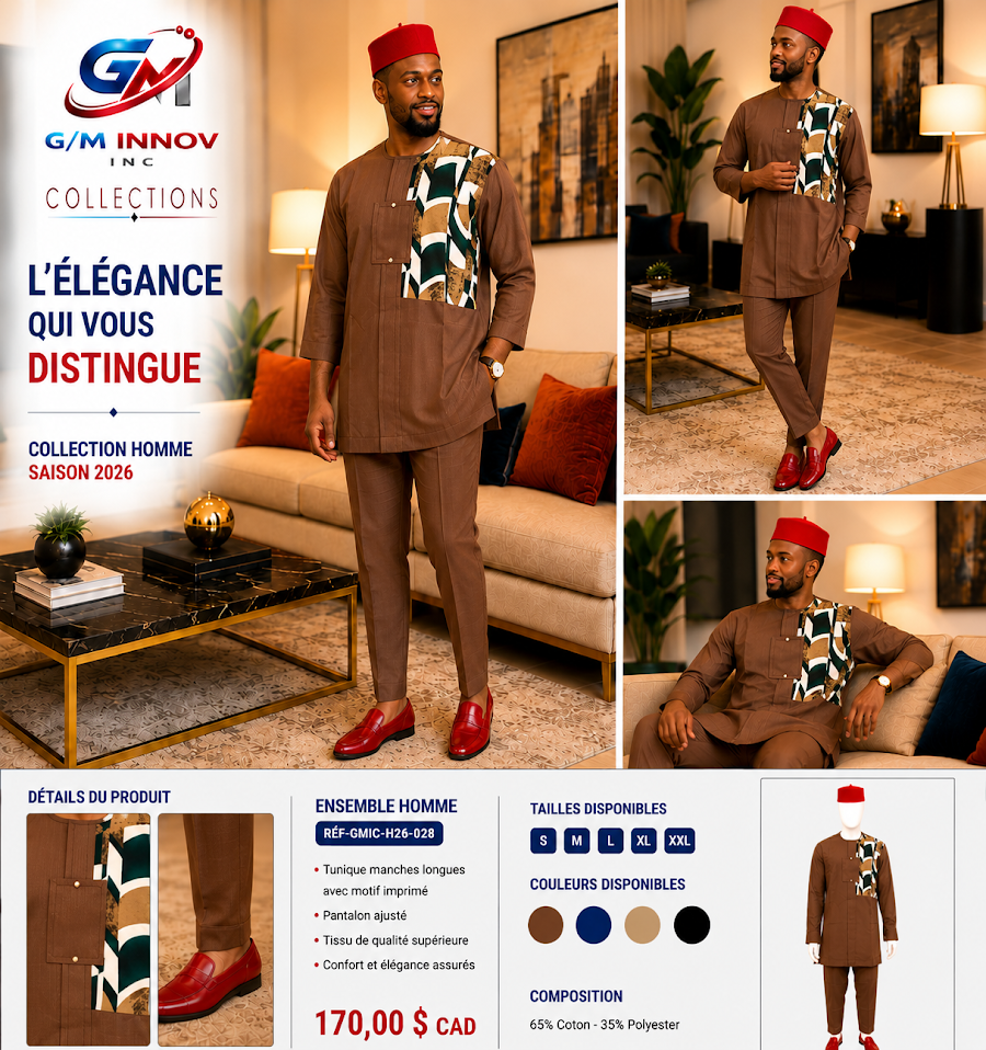 Tenue africaine authentique