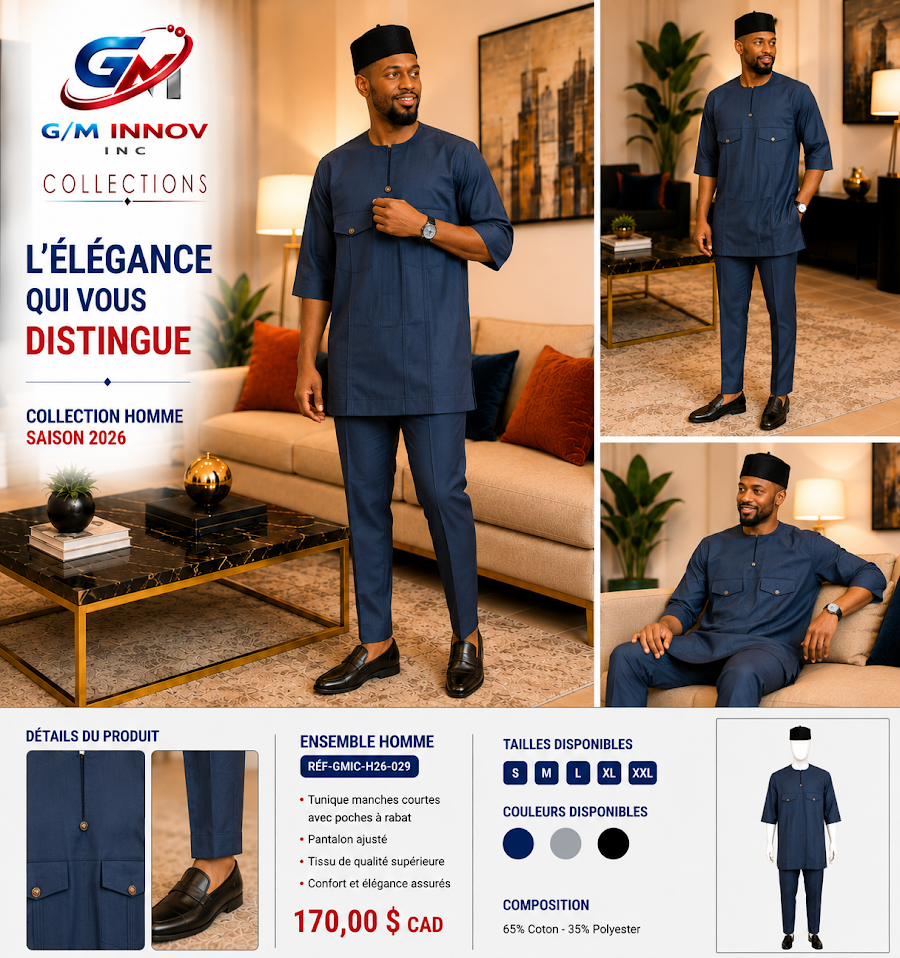 Tenue africaine authentique