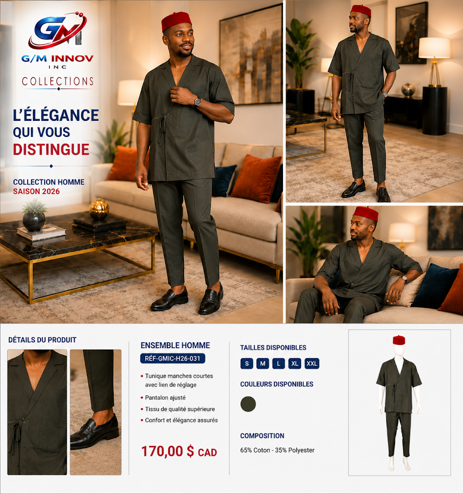 Tenue africaine authentique