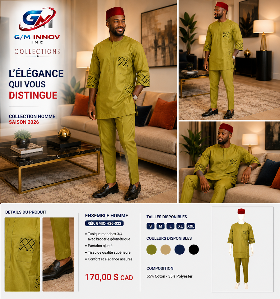 Tenue africaine authentique