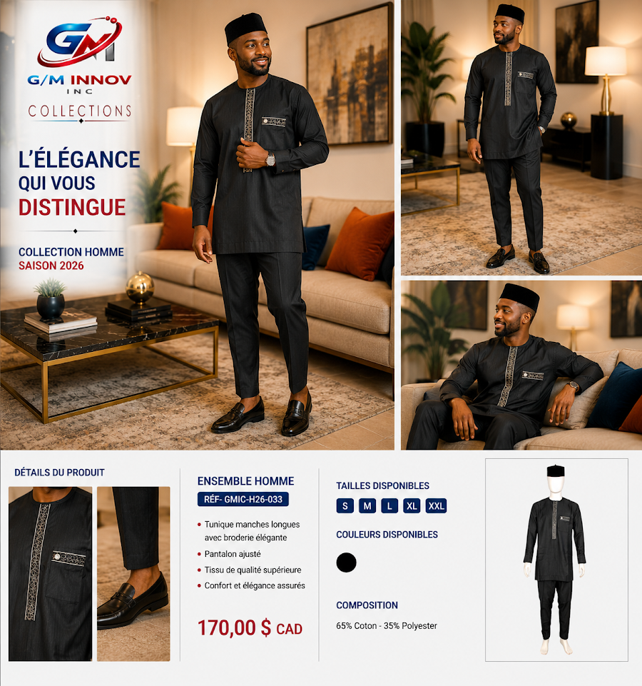 Tenue africaine authentique