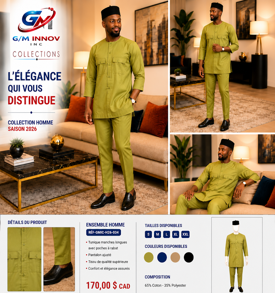 Tenue africaine authentique