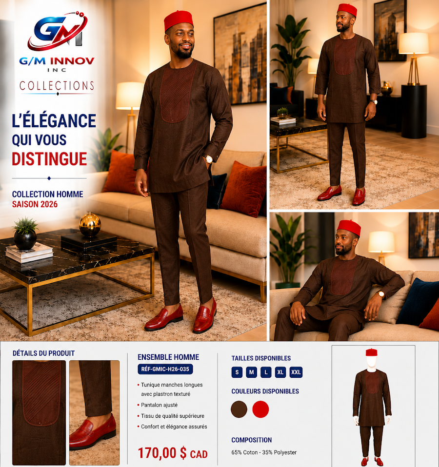 Tenue africaine authentique