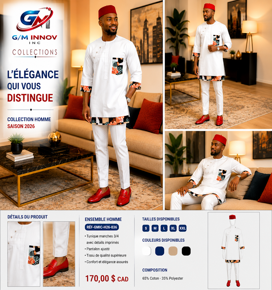 Tenue africaine authentique