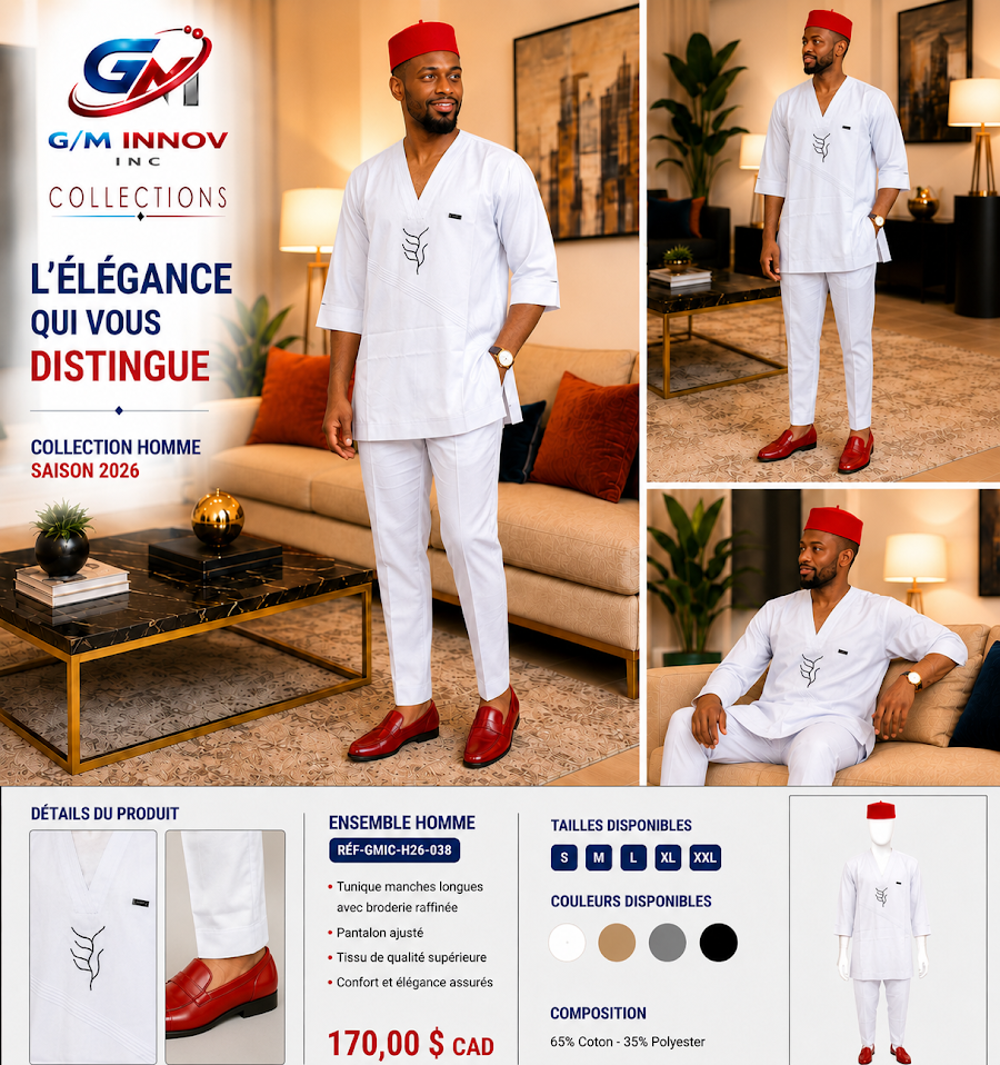 Tenue africaine authentique