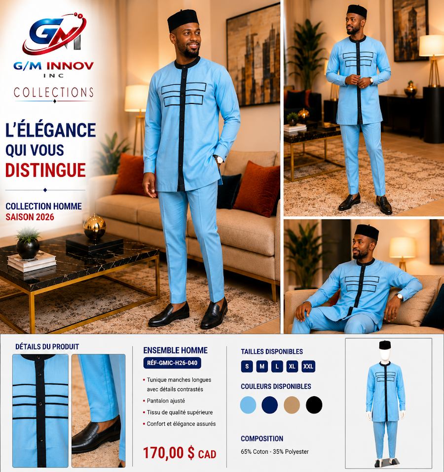 Tenue africaine authentique