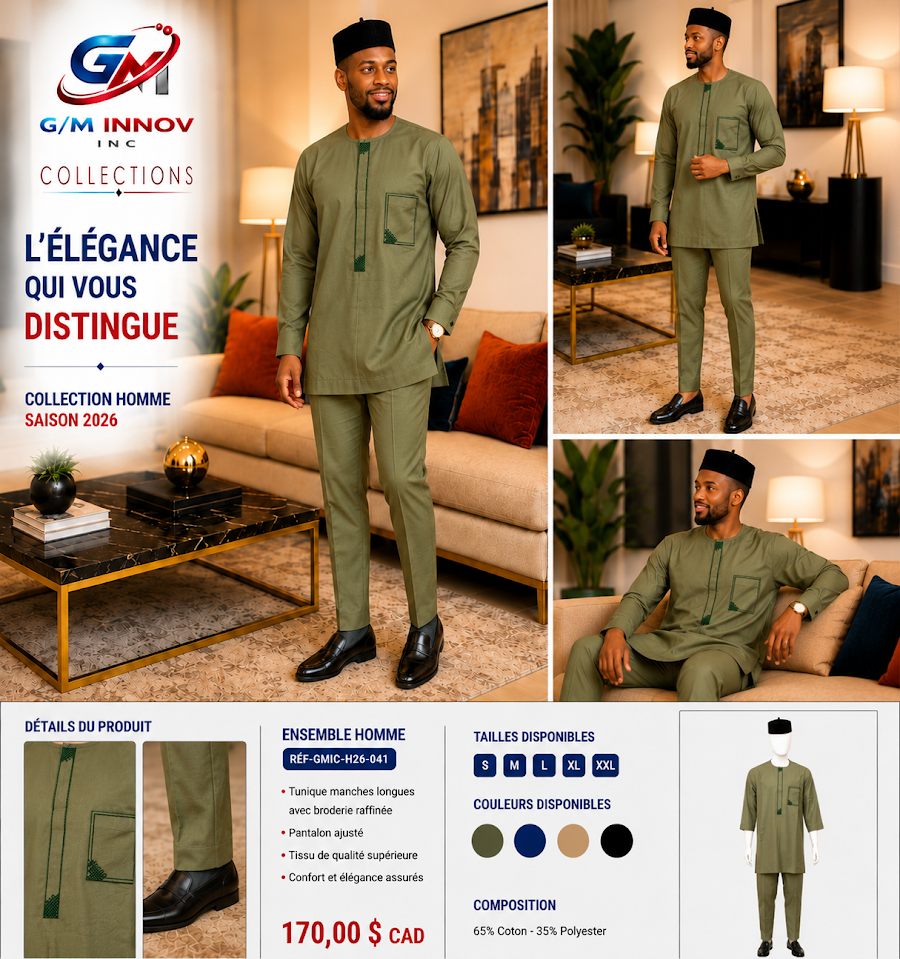 Tenue africaine authentique