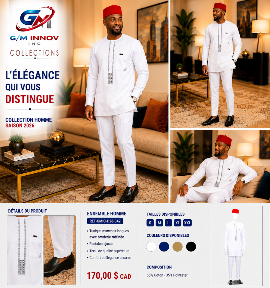 Tenue africaine authentique