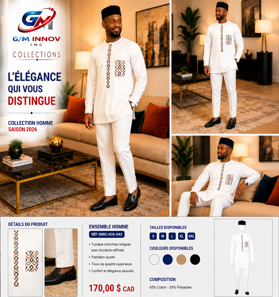 Tenue africaine authentique