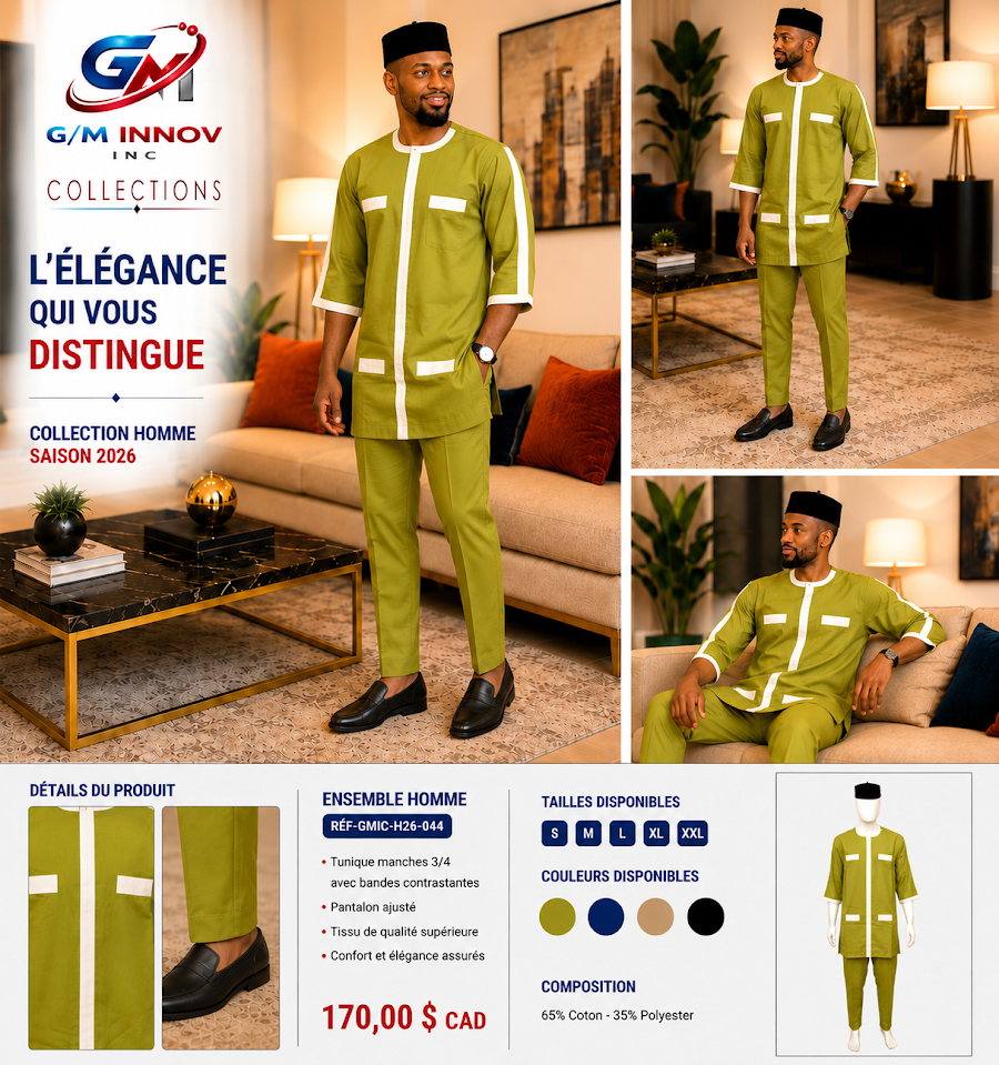 Tenue africaine authentique