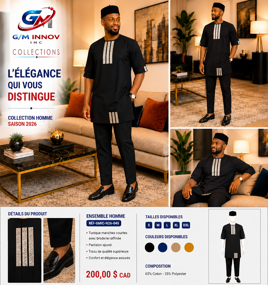 Tenue africaine authentique