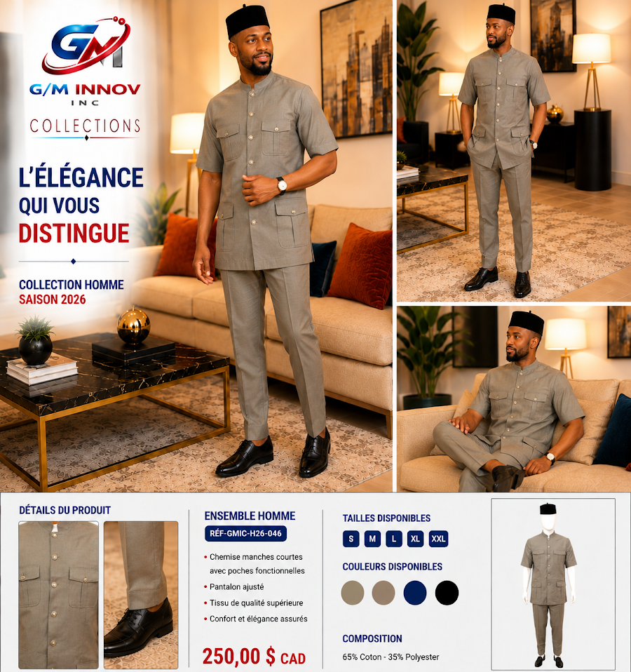 Tenue africaine authentique