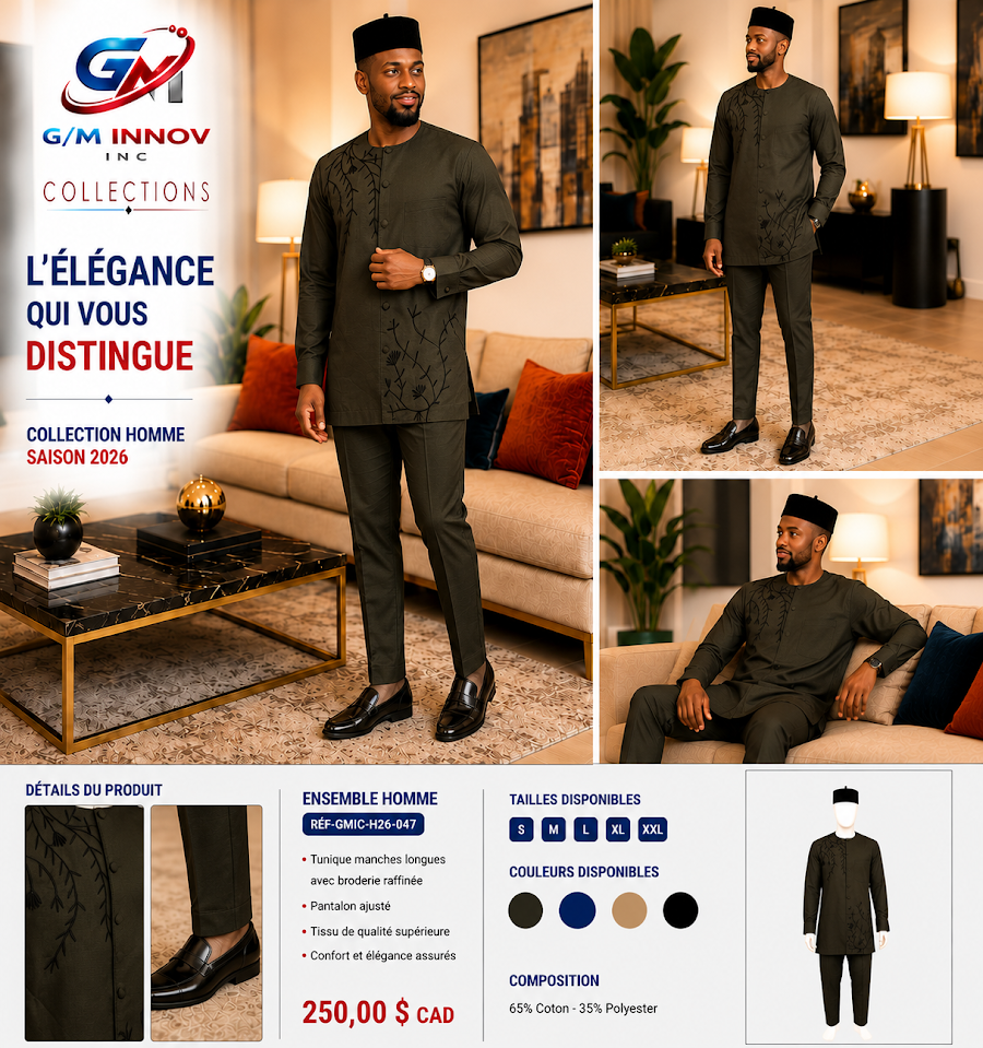 Tenue africaine authentique