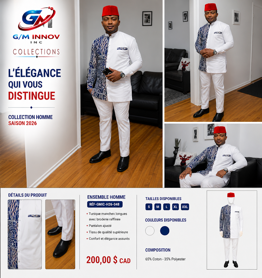 Tenue africaine authentique