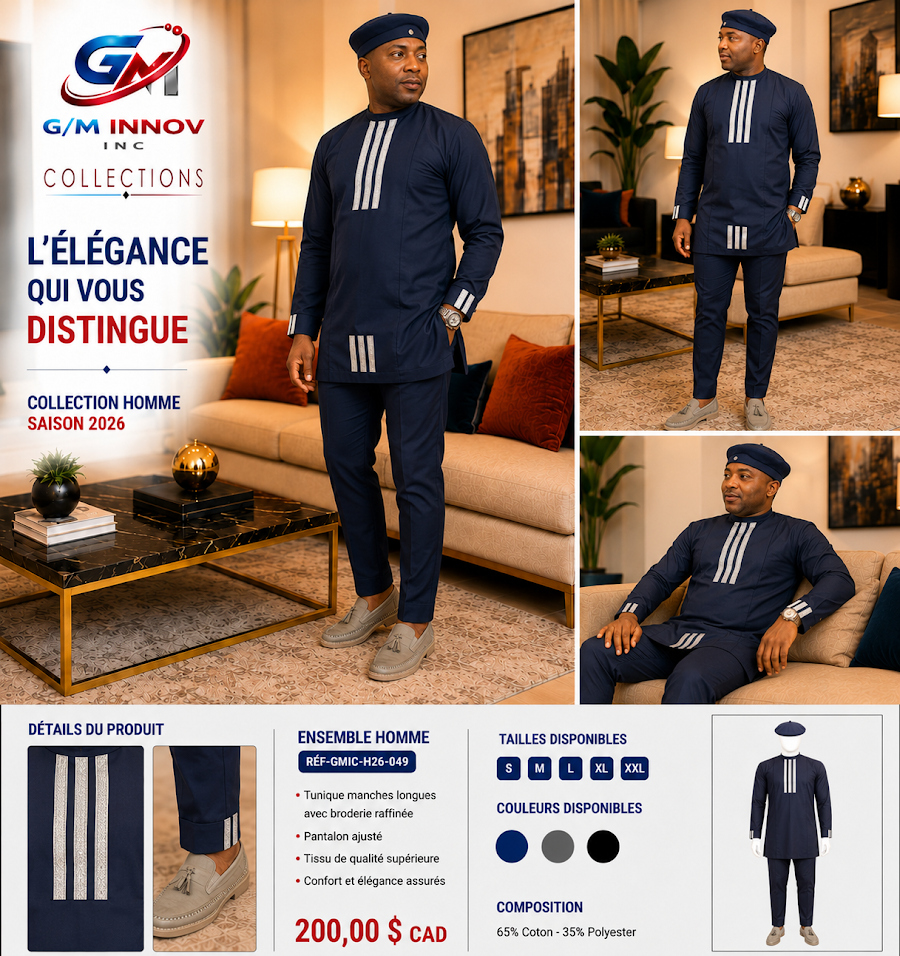 Tenue africaine authentique