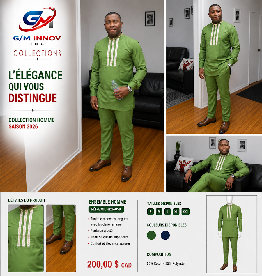Tenue africaine authentique